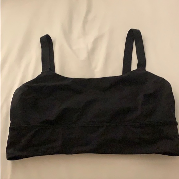 lululemon athletica Other - lululemon black sports bra sz 8, adjustable straps